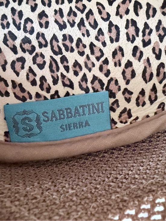 Sabbatini Sierra Leather Hat Purple Brown Mesh Western Women’s Med USA main image 7